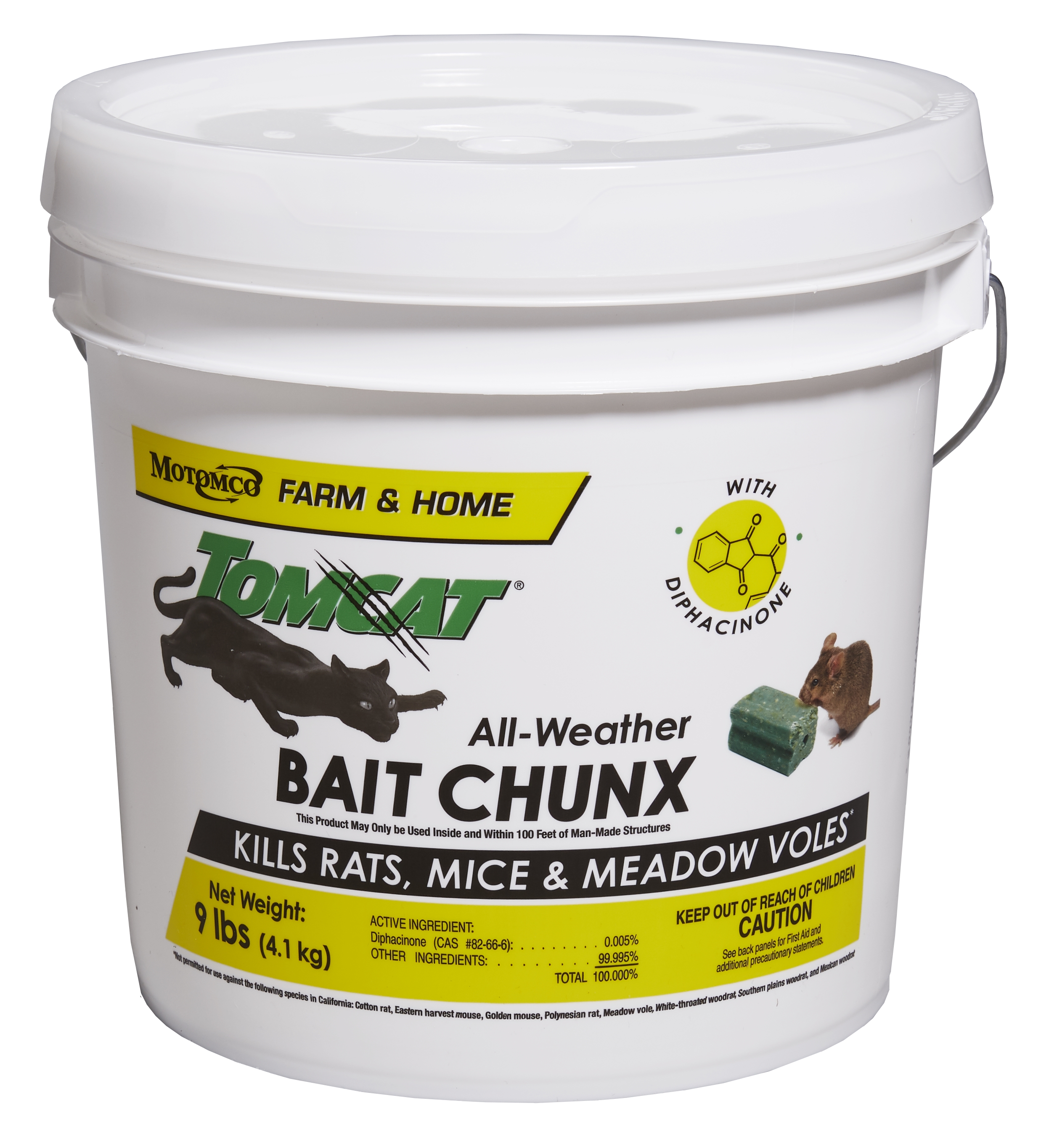 TOMCAT® 22786 Mouse Killer 16 x 1 oz. Bait Chunx with 1