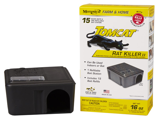 Tomcat Rat Killer II Refillable - Motomco