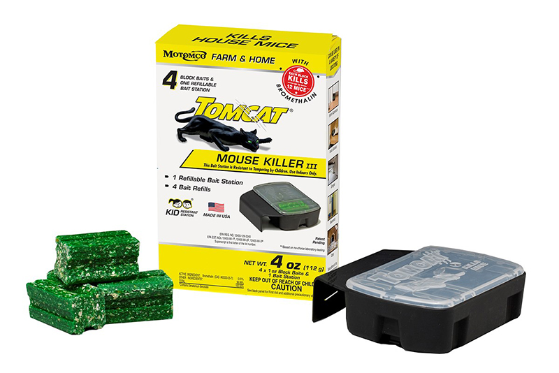 TOMCAT Disposable Bait Station Mouse Killer (4-Pack) - Schnarr's Hardware
