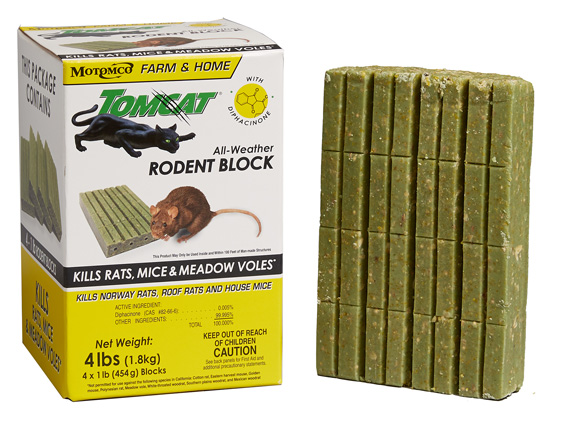 Tomcat All Weather Rodent Block Motomco